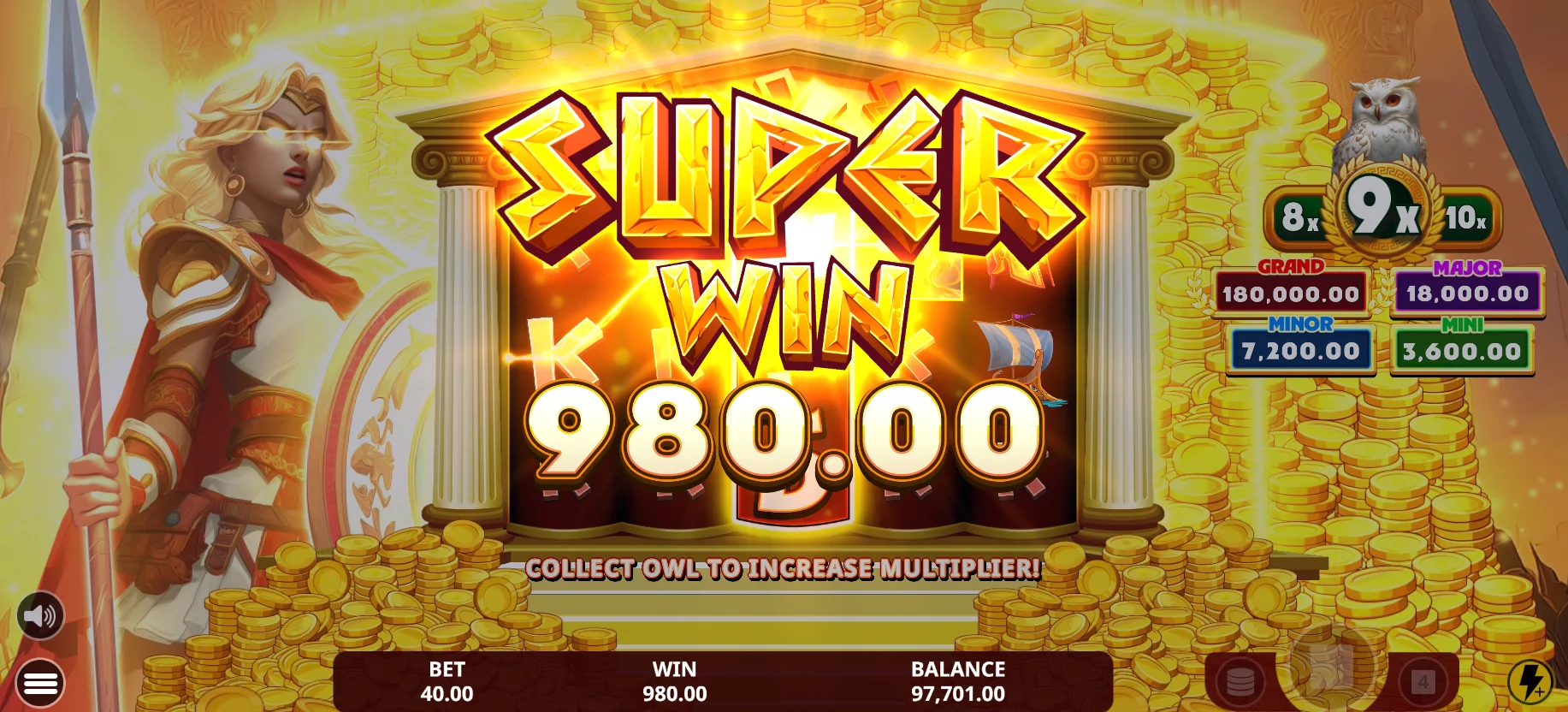 law of athena супер выигрыш